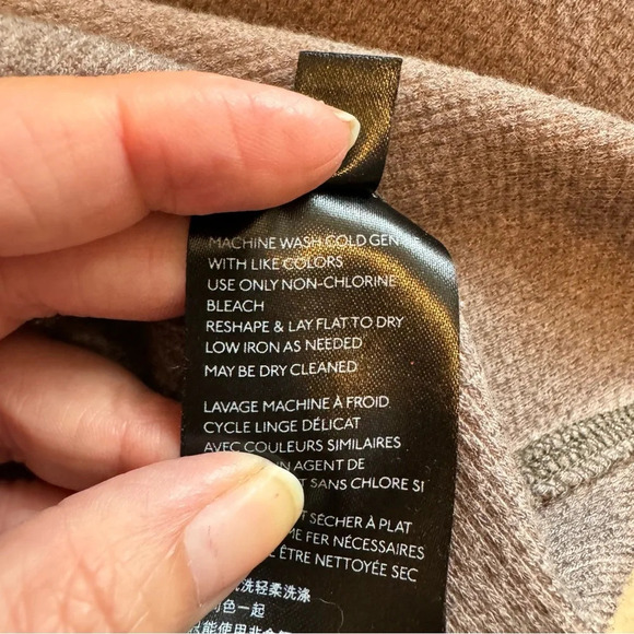 Free People We The Free Dark Side Thermal - Size Small - Gray Ombre - Picture 7 of 9